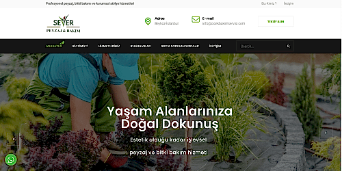 Sever Peyzaj - Çiçek Bakım