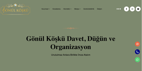 Gönül Köşkü Kır Bahçesi
